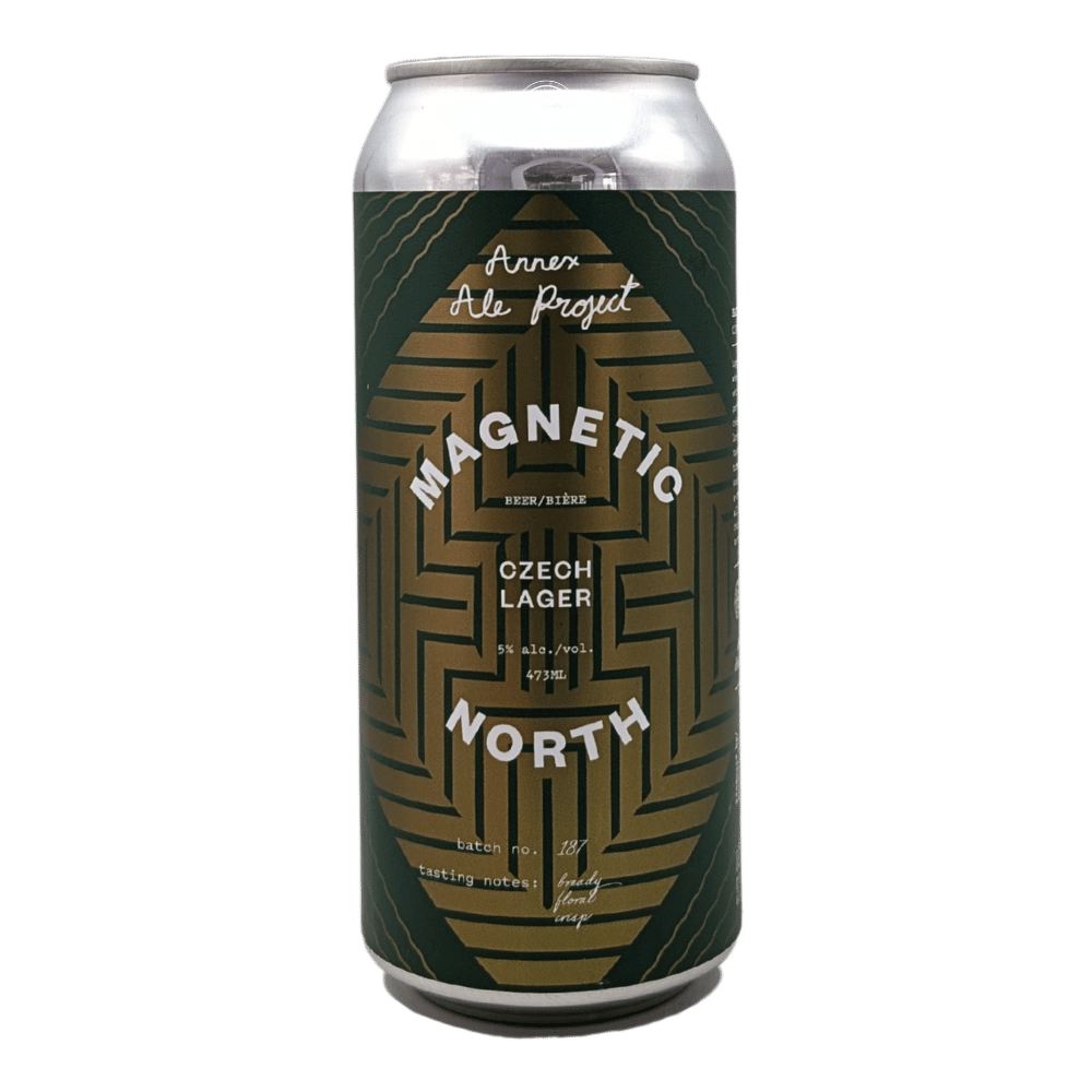 Magnetic North Czech Lager by Annex Ale Project, beer label