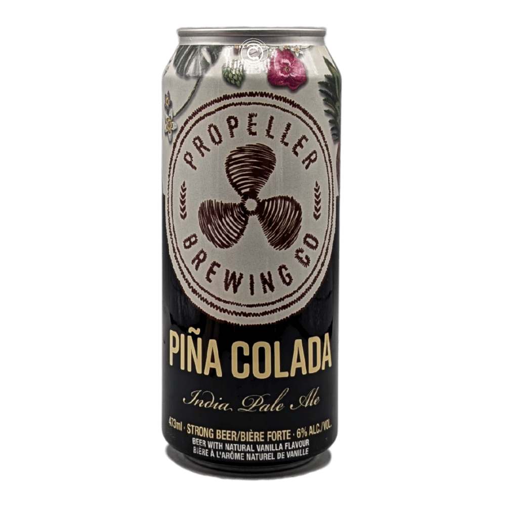 Pina Colada Hazy IPA by Propeller Brewing Company, beer label
