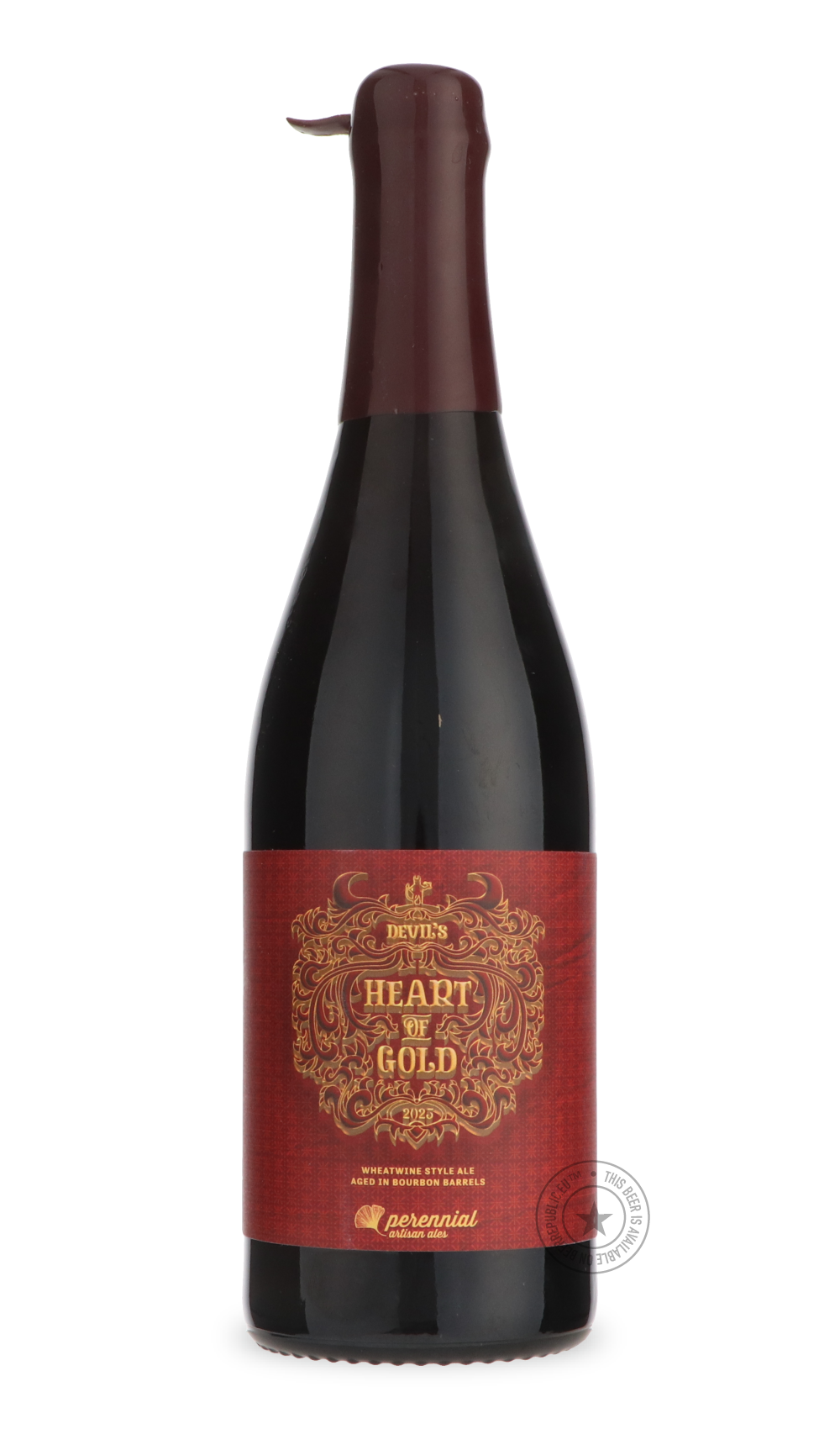 Devil's Heart of Gold 2025 by Perennial, beer label