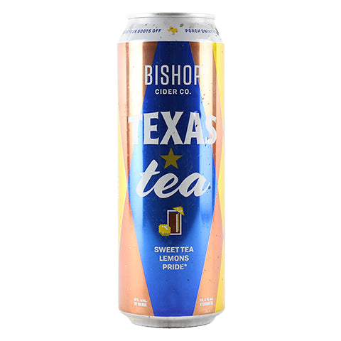 Bishop Texas Sweer Tea Cider by Bishop Cider, beer label