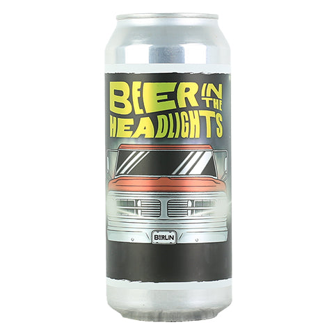 Burley Oak Beer in the Headlights DIPA by Burley Oak Craft Brewery, beer label
