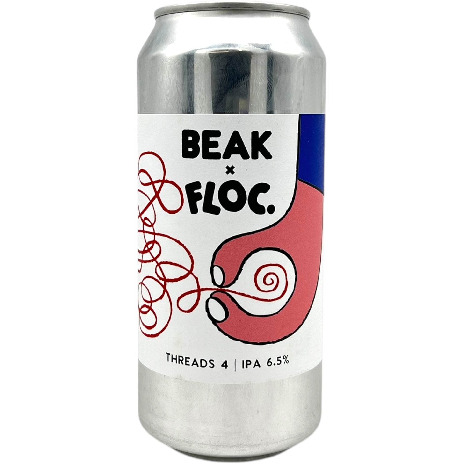 Beak x Floc. Threads 4 by Beak Brewery, beer label
