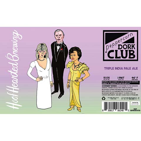 Hoof Hearted Peppercorn Dork Club TIPA by Hoof Hearted Brewing, beer label