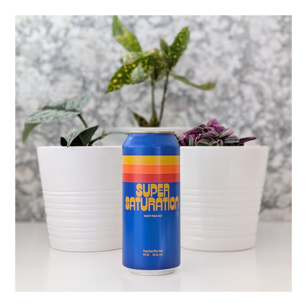 Company Super Saturation NEPA by Cabin Brewing Company, beer label