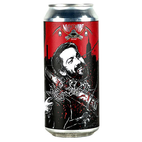 Nightmare Patricide Imperial Stout by Nightmare Brewing Company, beer label