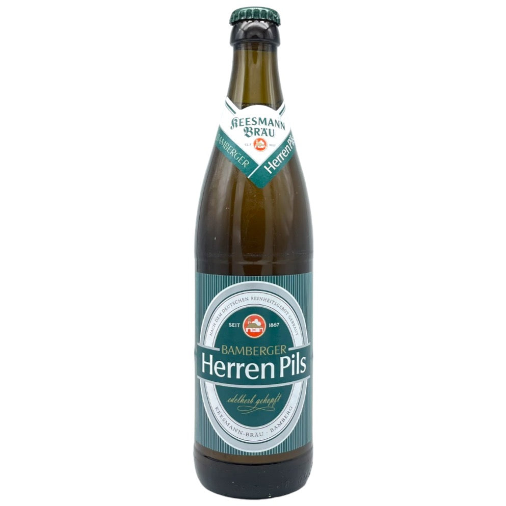 Keesmann Bräu Herren Pils by Keesmann Bräu, beer label
