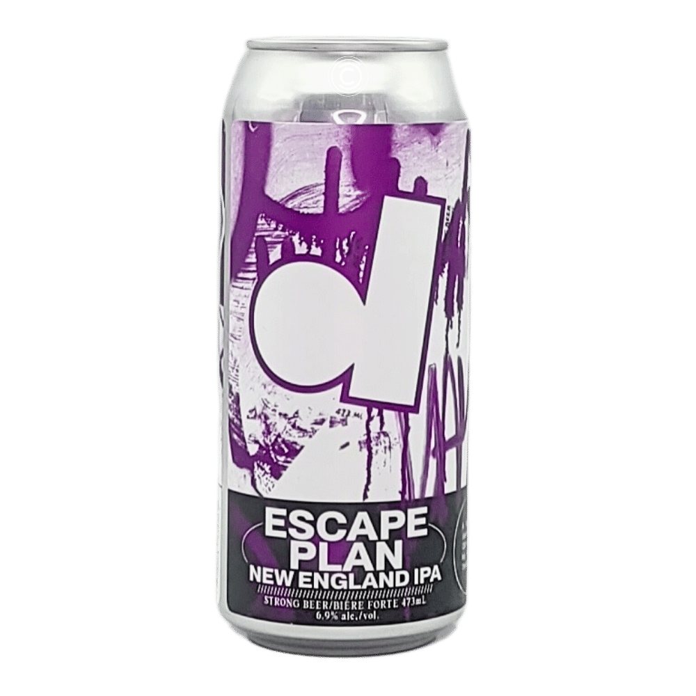 Escape Plan Hazy IPA by The Dandy Brewing Company, beer label