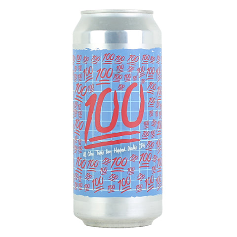 Burley Oak 100 Citra DIPA by Burley Oak Craft Brewery, beer label