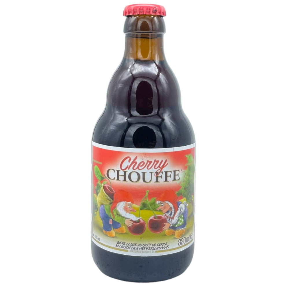 Brasserie d’Achouffe Cherry Chouffe by Brasserie d’Achouffe, beer label