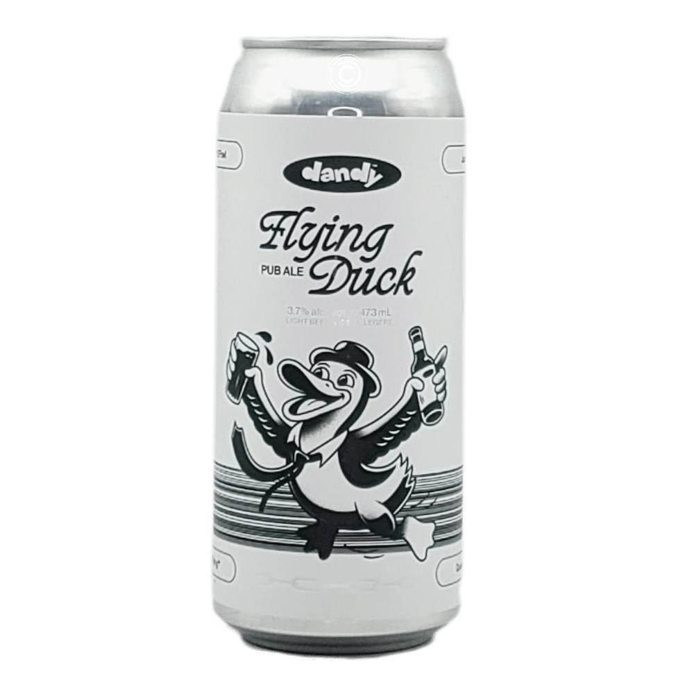 Flying Duck British Mild by The Dandy Brewing Company, beer label
