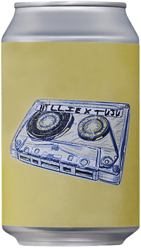 x Tuju Demo tape nr 1 by Hyllie Bryggeri, beer label