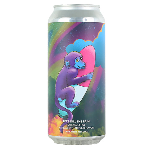 Branch and Blade Let's Kill the Pain Sour by Branch and Blade Brewing Company, beer label