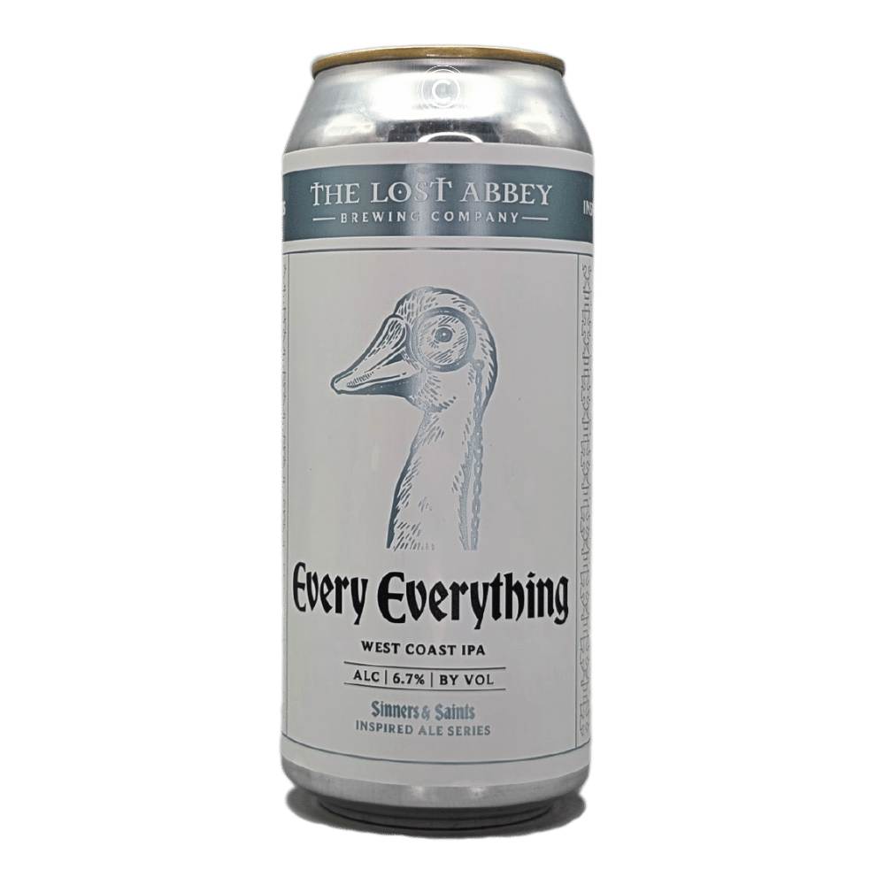 Every Everything West Coast IPA by The Lost Abbey, beer label
