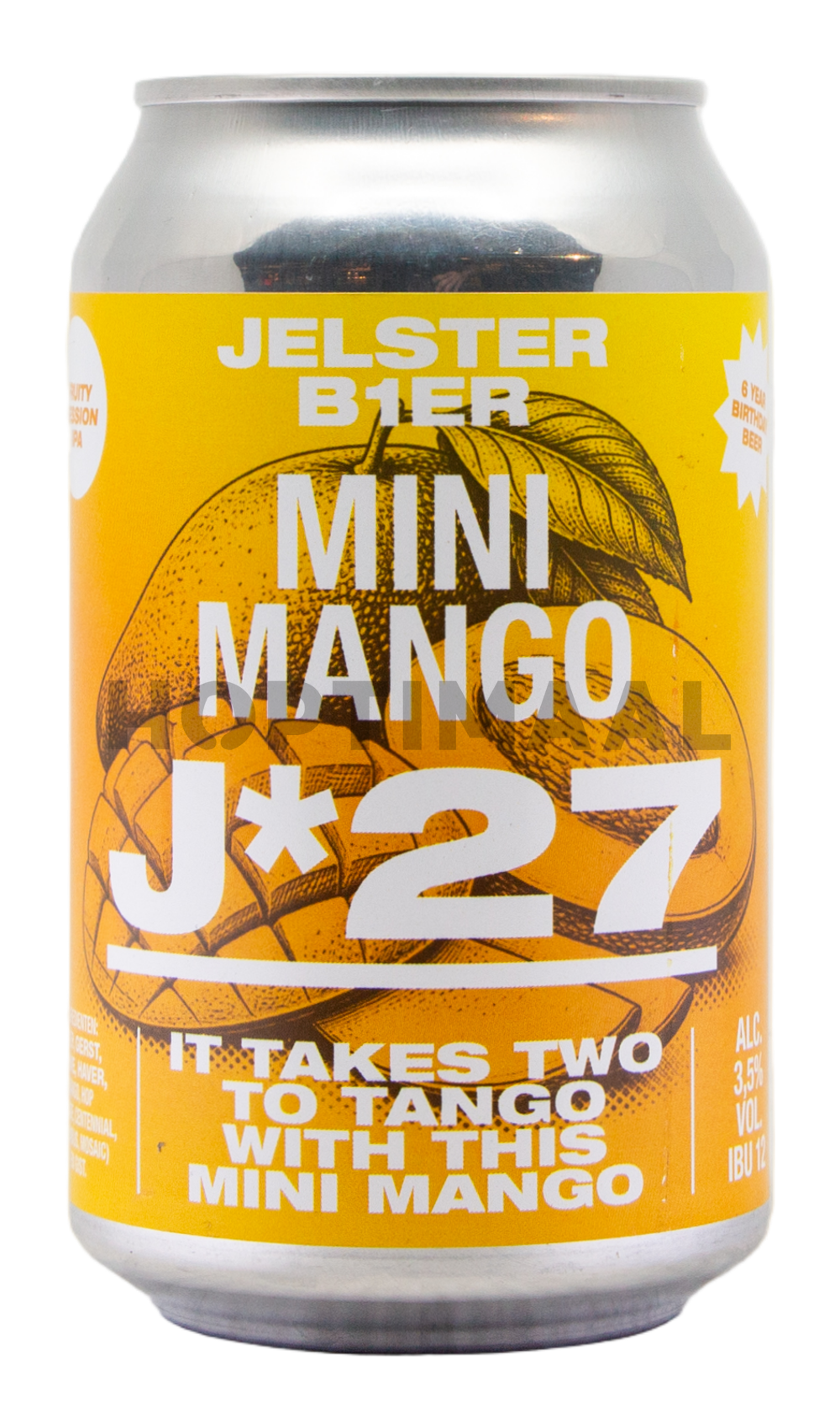 Jelster Mini Mango by JELSTER, beer label