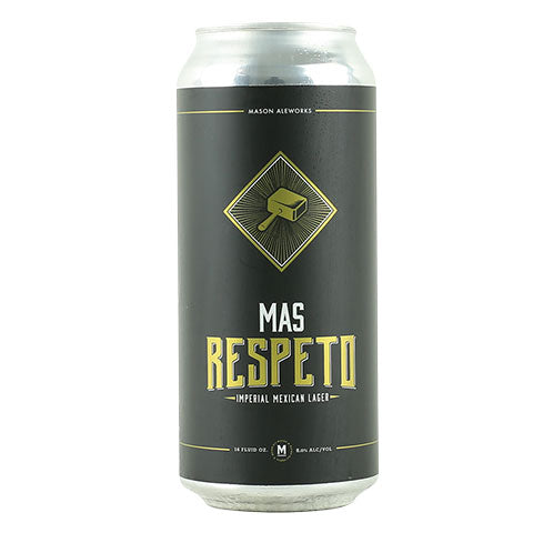 Mason Aleworks Mas Respeto Lager by Mason Aleworks, beer label