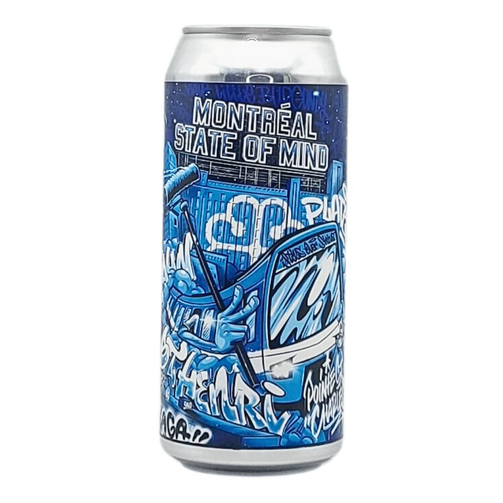 Montreal State of Mind Hazy IPA by 4 Origines Microbrewery, beer label