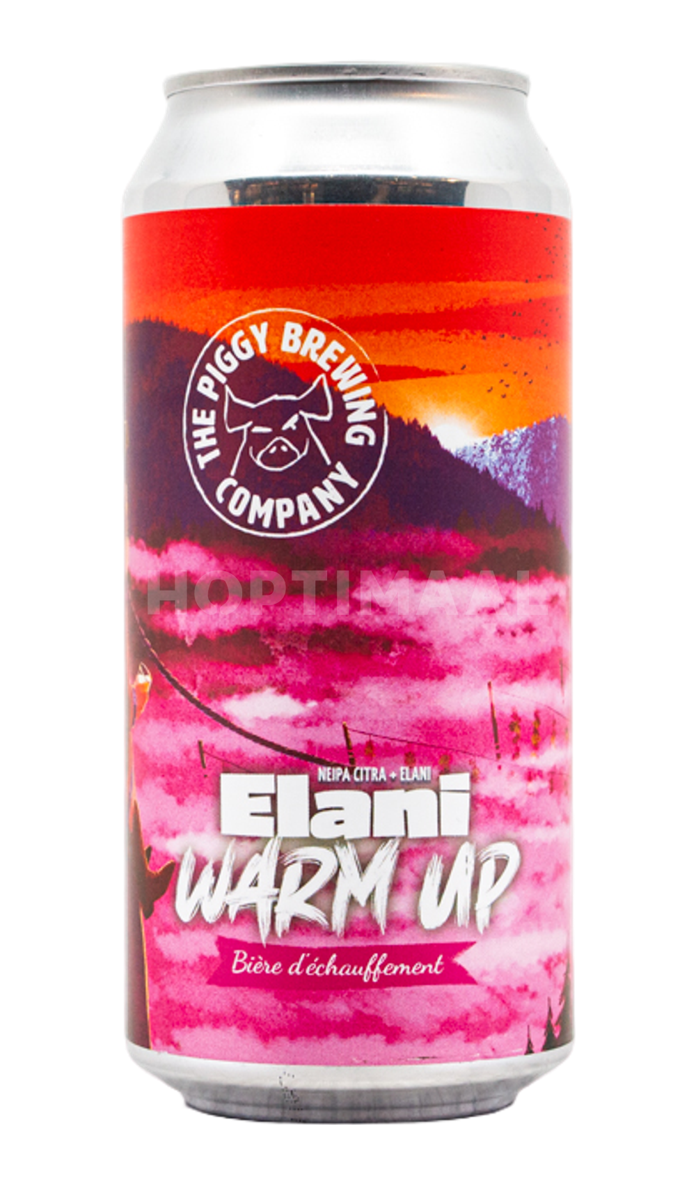 The Piggy Elani Warm Up by The Piggy Brewing Company, beer label