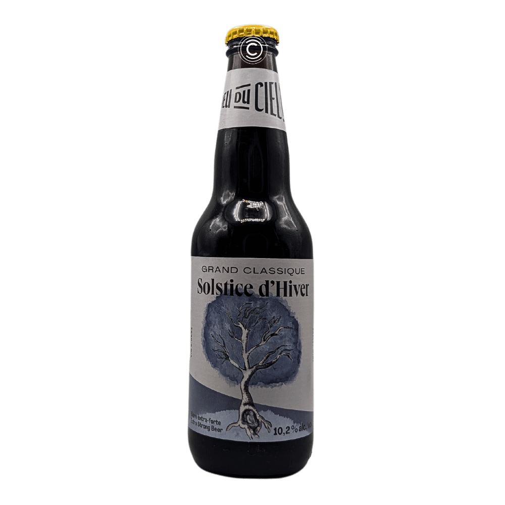 Solstice D'Hiver Barley Wine by Dieu du Ciel!, beer label