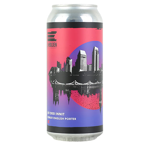 Embolden Bit Odd Innit Porter by Embolden Beer Company, beer label