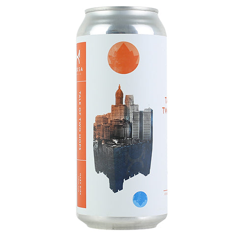 Moksa Tale of Two Hops (Citra/Strata) Hazy DIPA by Moksa Brewing Co, beer label