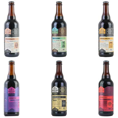 Bottle Logic Barrel Aged Gift Box Set by Bottle Logic Brewing, beer label