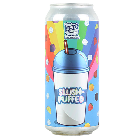 450 North Slush-Puffed Slushy XXL Sour by 450 North Brewing Company, beer label
