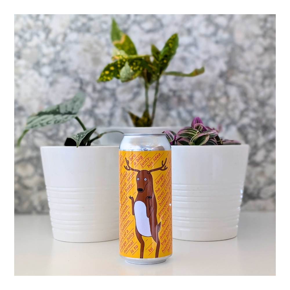 Badonkadonk New England IPA by Red Hart Brewing, beer label