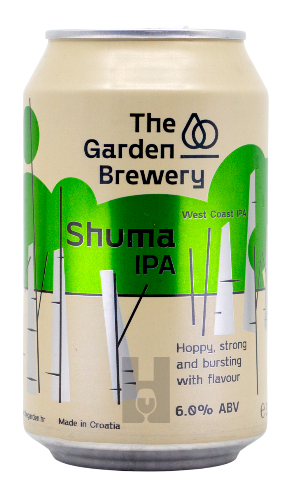 The Garden India Pale Ale by The Garden Brewery, beer label