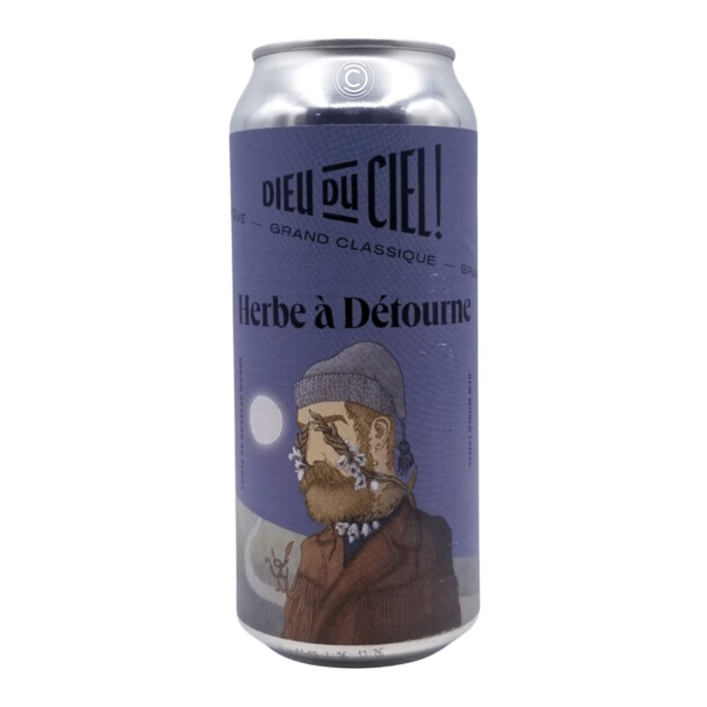 Herbe a Detourne Belgian Tripel by Dieu du Ciel!, beer label