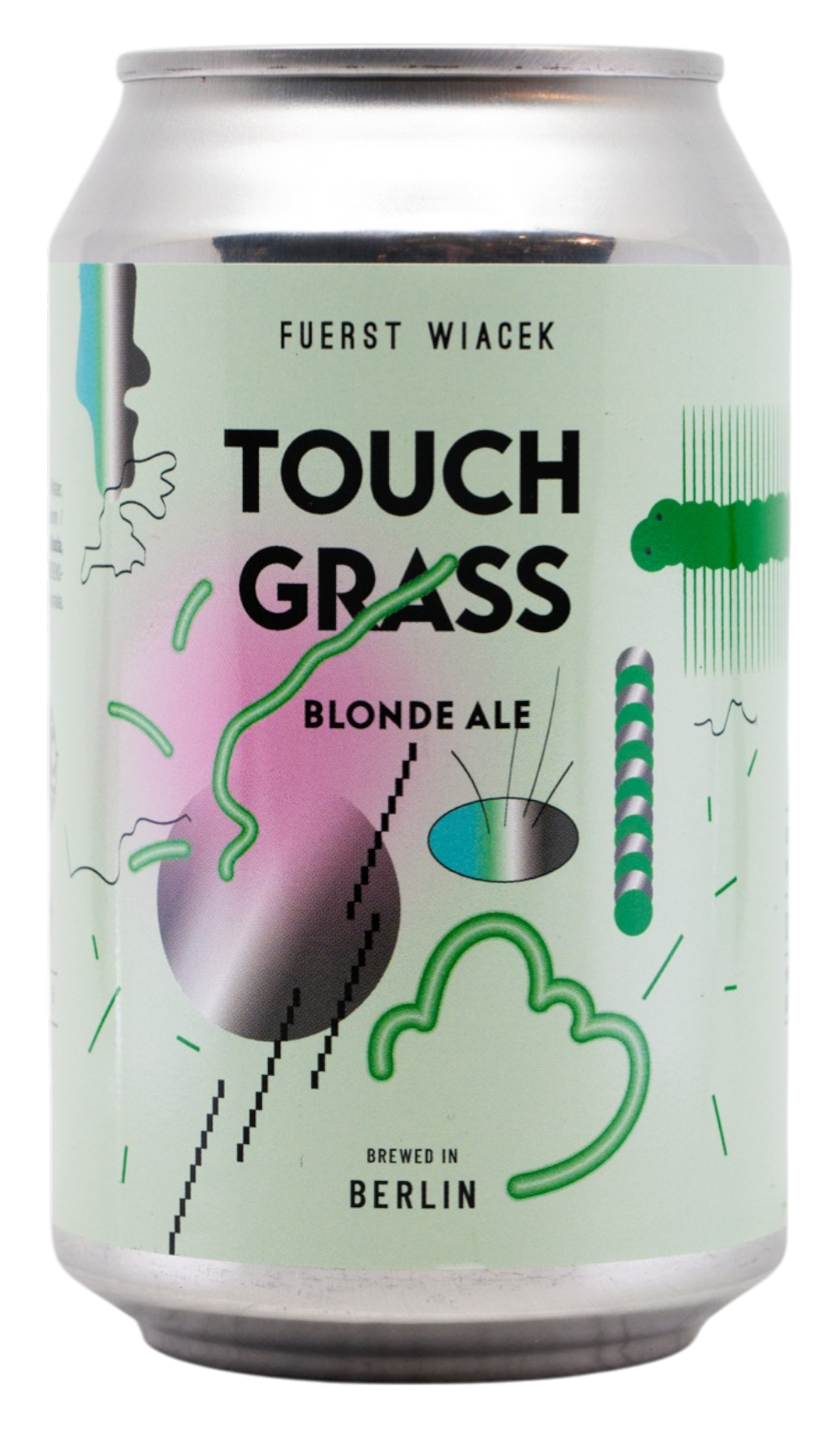 FUERST WIACEK Touch Grass by FUERST WIACEK Berlin, beer label