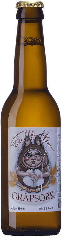 Gräpsork by Fulltofta Gårdsbryggeri, beer label