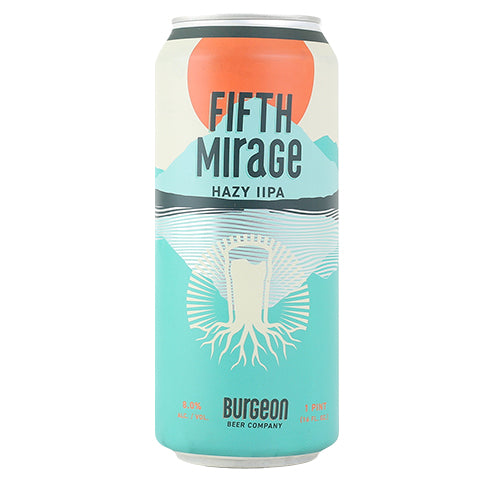 Burgeon Fifth Mirage Hazy DIPA by Burgeon Beer Company, beer label