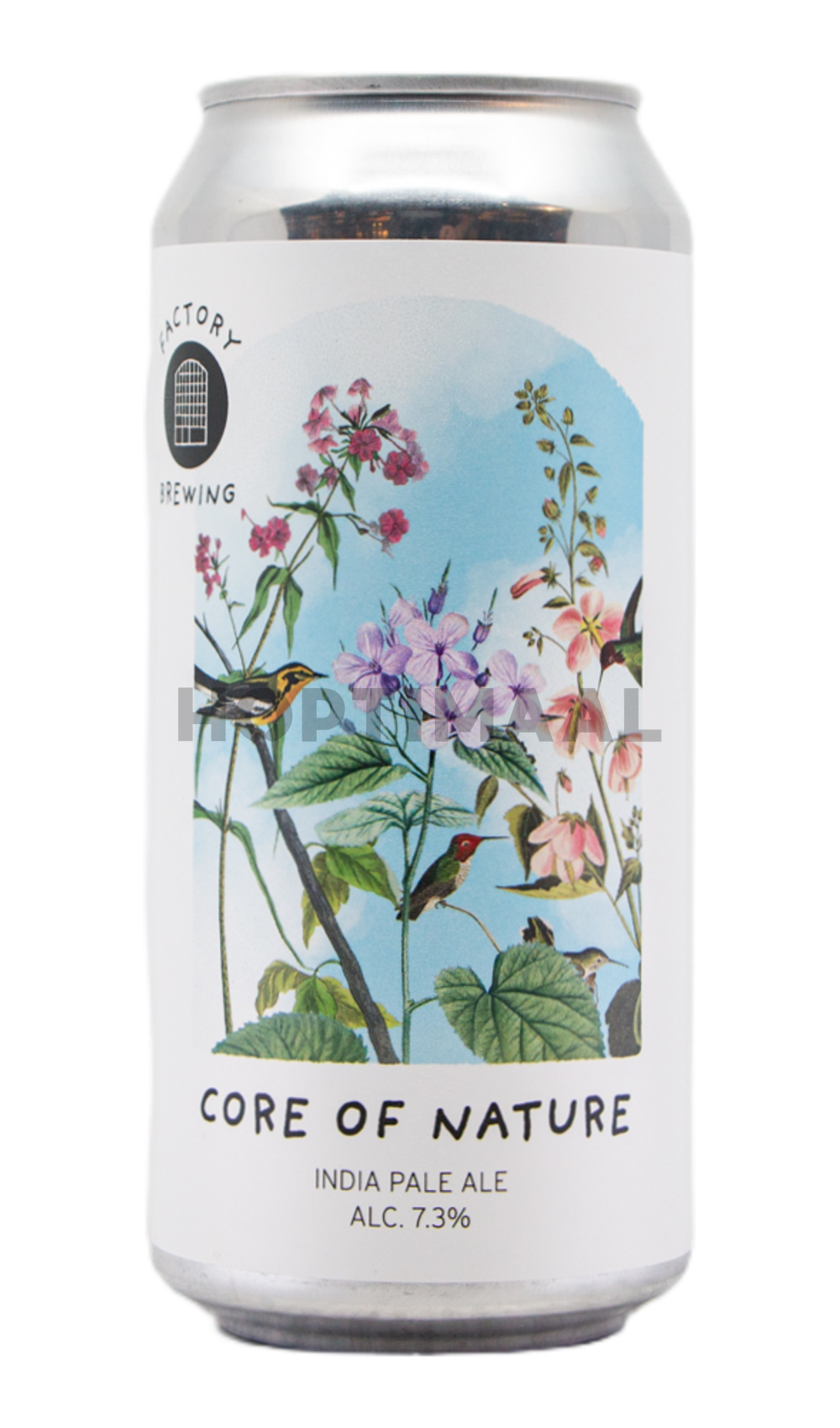 Factory Core Of Nature by Factory Brewing, beer label
