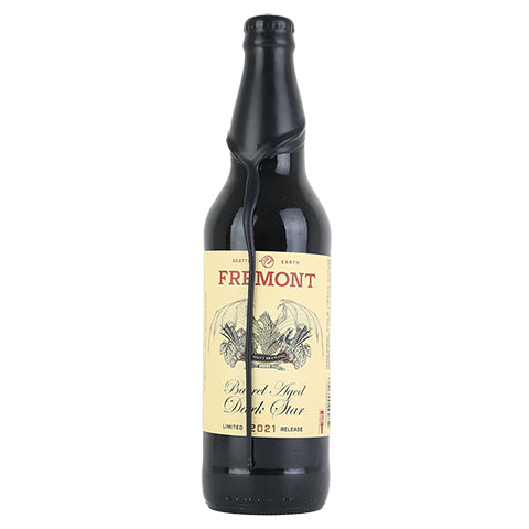Fremont Bourbon Barrel Aged Dark Star by Fremont Brewing Co, beer label