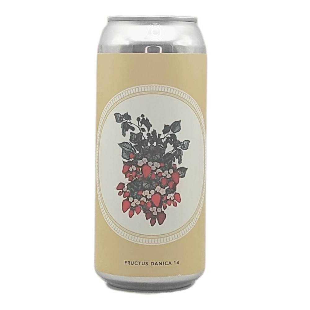 Fructus Danica 14 - Raspberry, Blackberry, Strawberry Sour by Evil Twin Brewing NYC, beer label