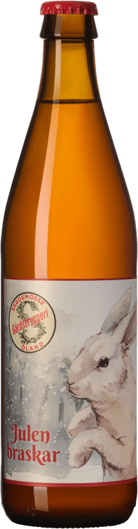 Julen Braskar by Skedemosse Gårdsbryggeri, beer label