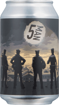 5mans NEIPA by Aktiebolaget Femman, beer label