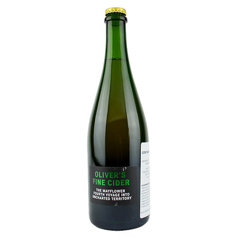 Oliver's The Mayflower Fourth Voyage Into Uncharted Territory Cider by Brasserie Dupont, beer label