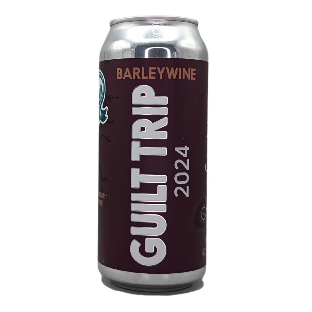Guilt Trip Barley Wine by Winterlong Brewing Co., beer label