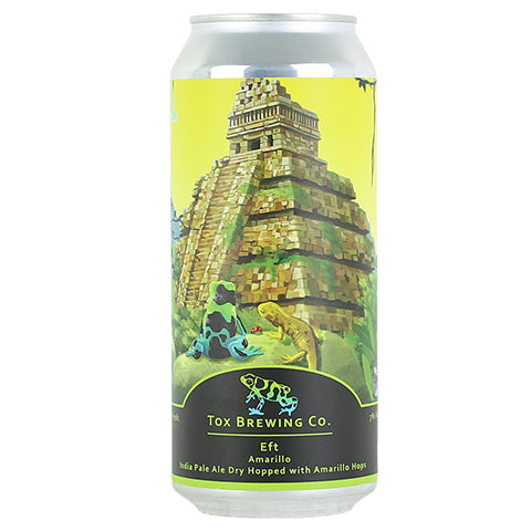 Tox EFT Amarillo IPA by Tox Brewing Company, beer label