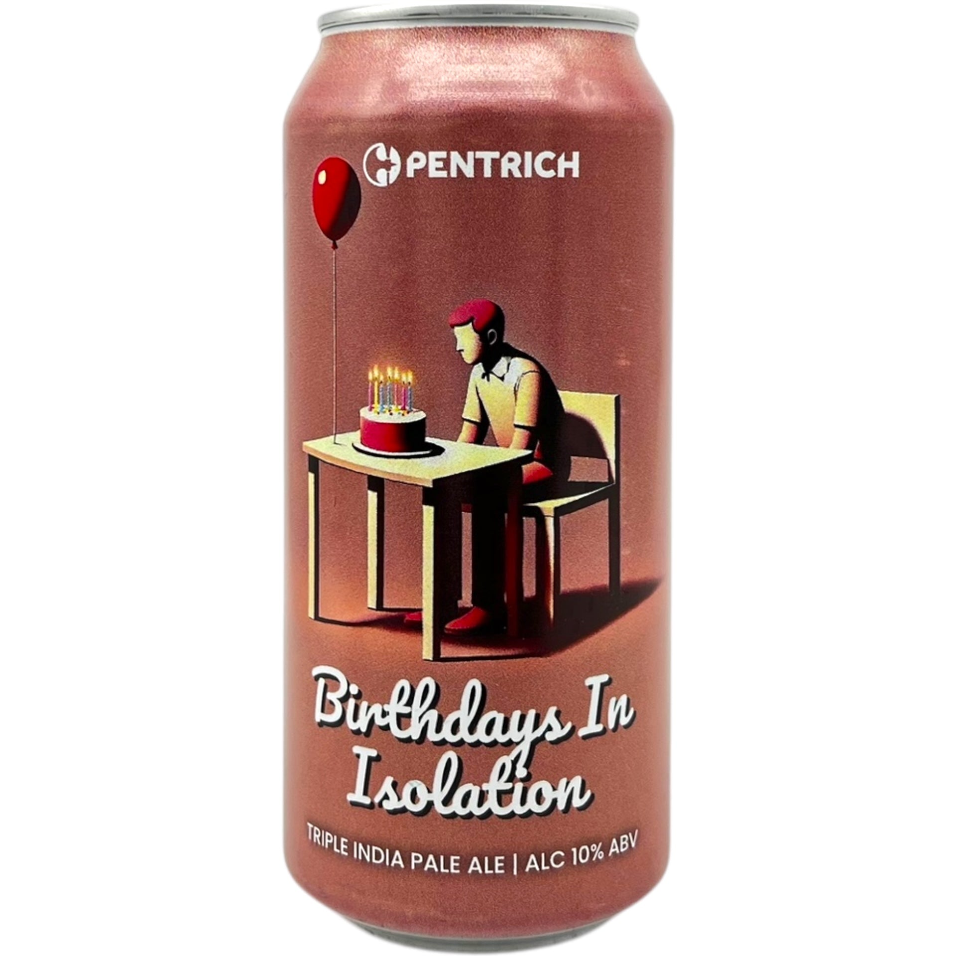 Pentrich Birthdays in Isolation by Pentrich Brewing Co., beer label