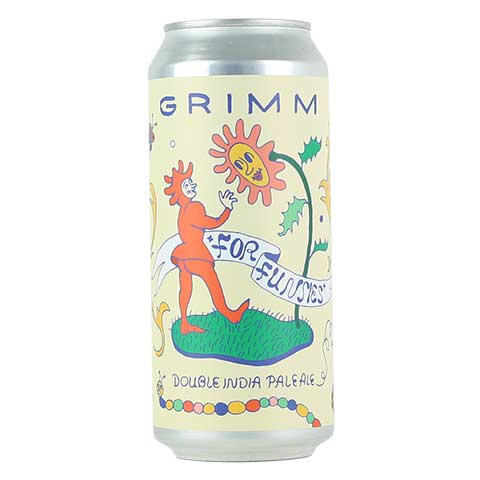 Grimm For Funsies DIPA by Grimm Artisanal Ales, beer label