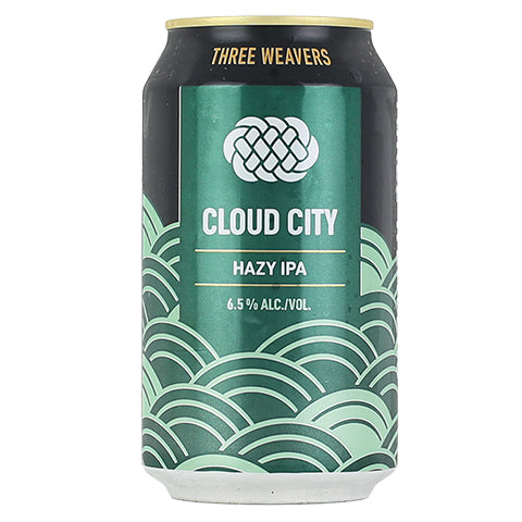 Three Weavers Cloud City Hazy IPA by Three Weavers Brewing Company, beer label