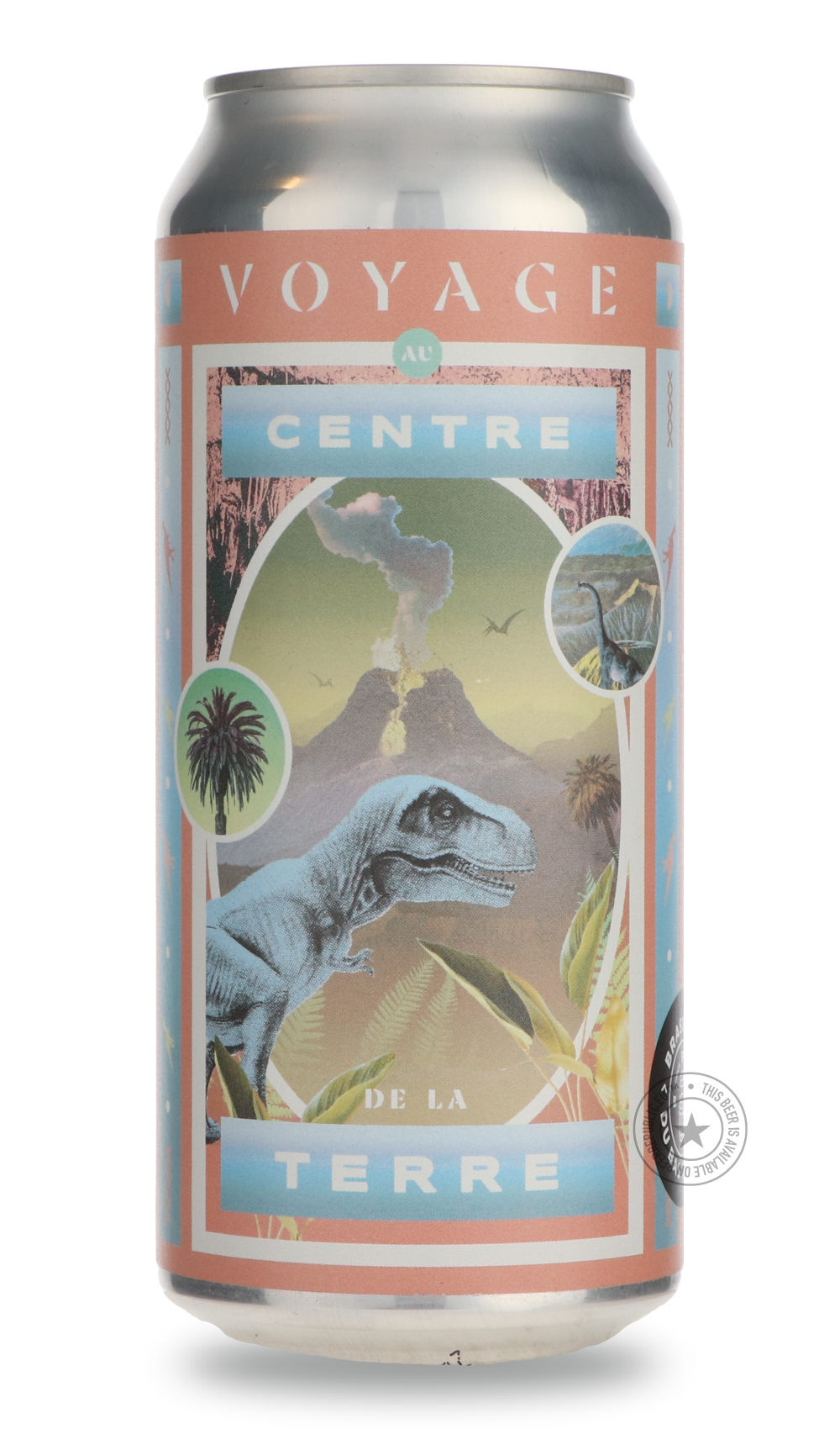 Voyage Au Centre De La Terre by Brasserie du Bas-Canada, beer label