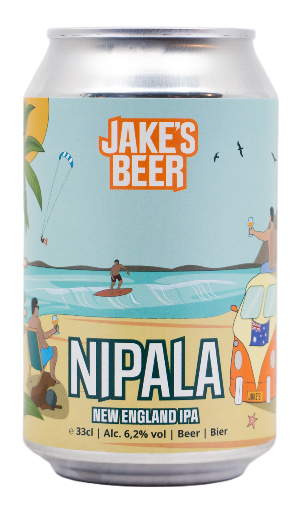 Jake's Nipala by Jake's Beer, beer label