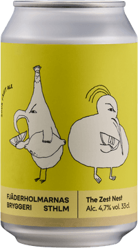 The Zest Nest by Fjäderholmarnas Bryggeri, beer label