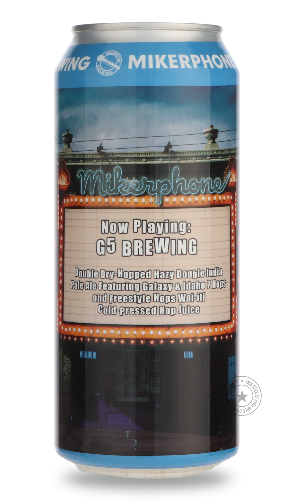 Now Playing: G5 Brewing / G5 by Mikerphone Brewing, beer label
