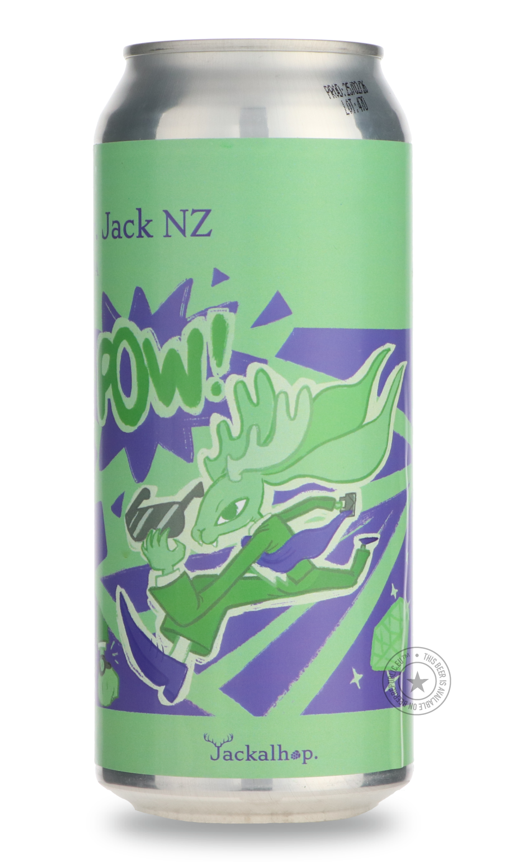 Mr. Jack NZ by Jackalhop, beer label