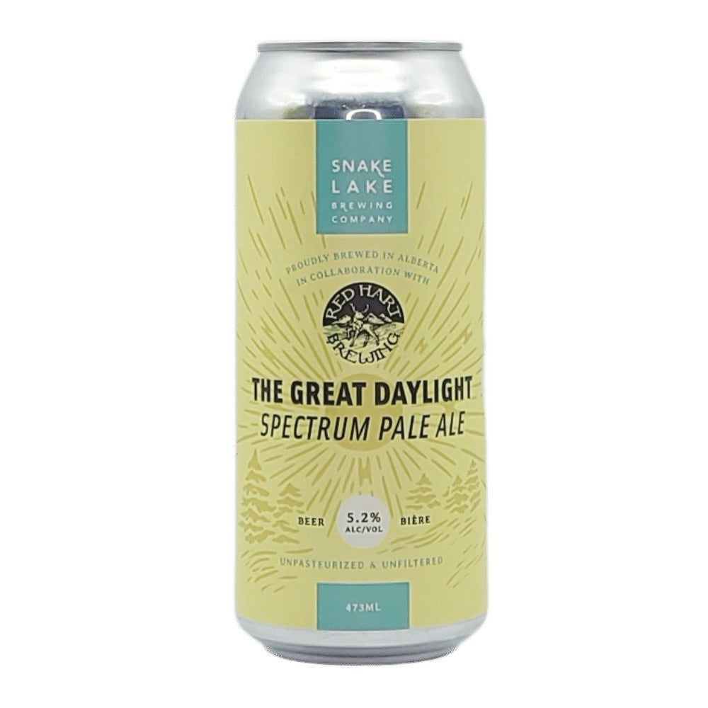 The Great Daylight Spectrum Pale Ale by Snake Lake Brewing Company x Red Hart Brewing, beer label