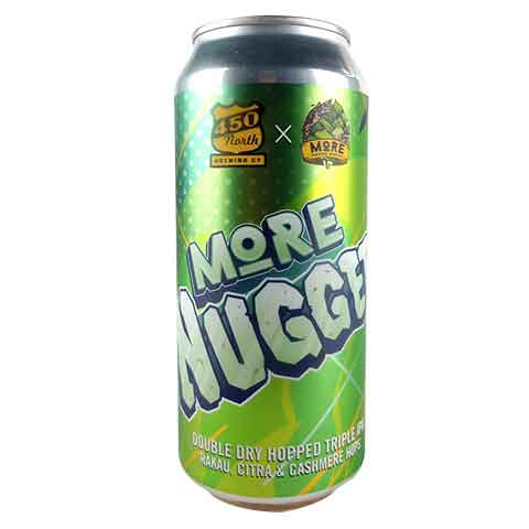 450 North More Nuggets TIPA by 450 North Brewing Company, beer label
